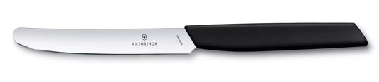 Cutit de masa, lama dreapta 10 cm, varf rotund, VICTORINOX SWISS MODERN diferite culori