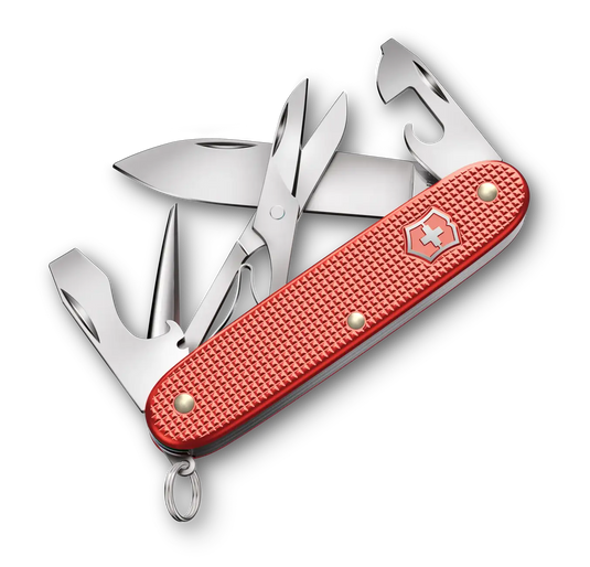 Briceag multifunctional, 9 functii, VICTORINOX PIONEER X ALOX LIMITED 2025 0.8231.L25