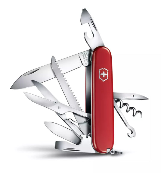 Cutit briceag, 15 functii, VICTORINOX HUNSTMAN ROȘU 1.3713