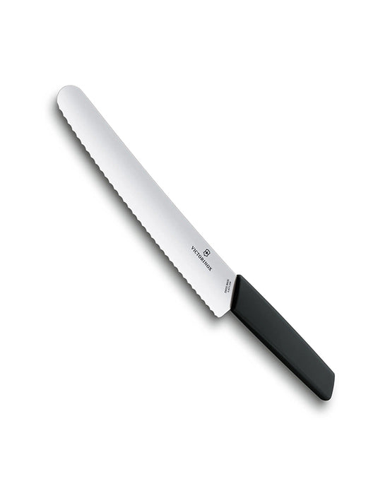 Cutit de panificatie, lama serata, 22 cm lungime, VICTORINOX SWISSMODERN ( 6.9073 / 6.9076 ))