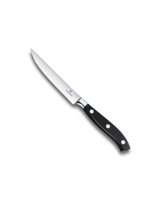 Cutit pentru friptura, Marele Maestru, lama dreapta zimtata 12 cm, VICTORINOX (7.7203.12WG)