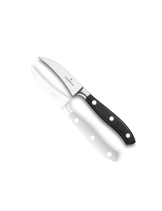 Cutit Marele Maestru, pentru decorat si decojit, lama curbata 8 cm, VICTORINOX (7.7303.08G)