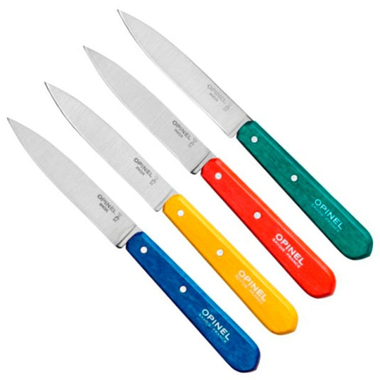 Set 4 cutite de bucatarie, lama 10 cm, varf ascutit, OPINEL ( 001233 )