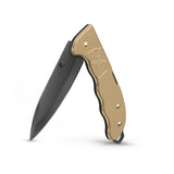 Briceag VICTORINOX ALOX BS EVOKE, maner alox, gold / black, lama neagra ( 0.9415. )
