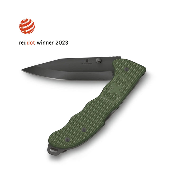 Briceag VICTORINOX ALOX BSH EVOKE, maner alox, verde, lama neagra ( 0.9415.DS24 )