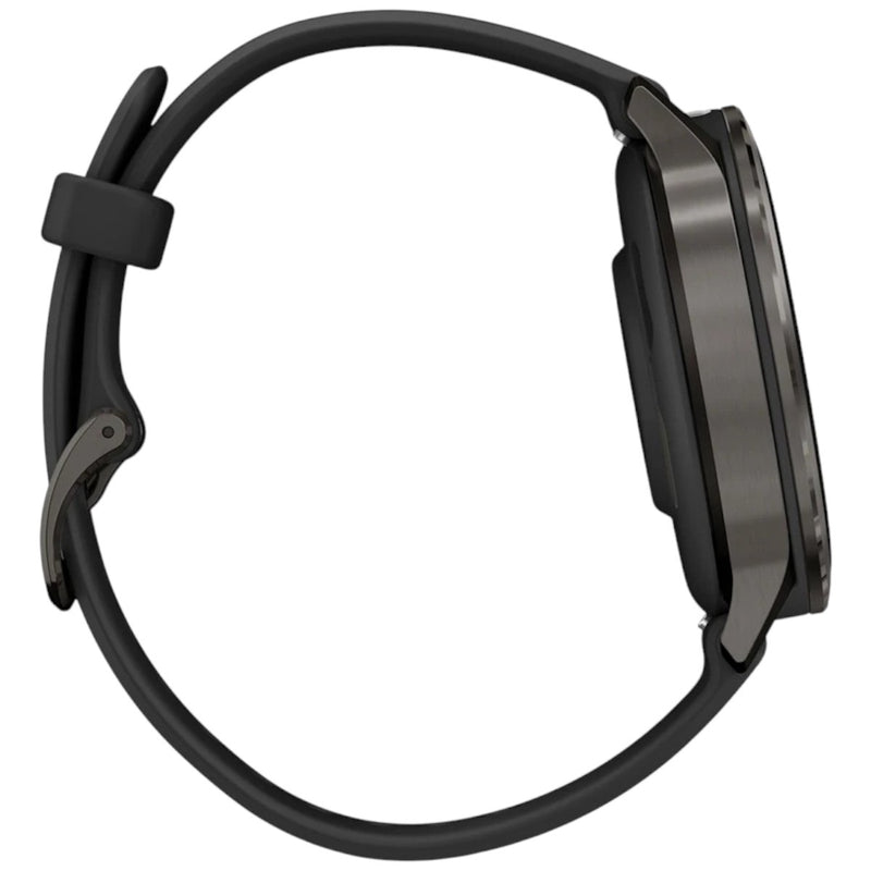 Încărcați imaginea în vizualizatorul Galerie, GARMIN - VENU 4 41MM SMARTWATCH CU GPS ȘI AMOLED - GRI ARDEZIE CU CUREA DIN SILICON NEGRU
