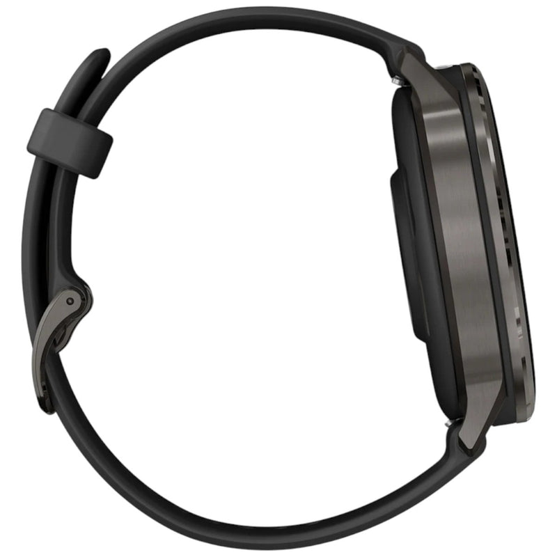 Încărcați imaginea în vizualizatorul Galerie, GARMIN - VENU 4 45MM SMARTWATCH CU GPS ȘI AMOLED - GRI ARDEZIE CU CUREA DIN SILICON NEGRU
