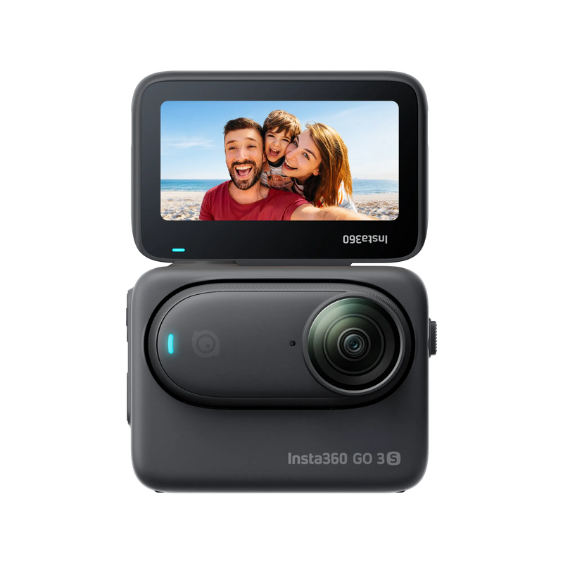 Load image into Gallery viewer, INSTA360 GO 3S – CAMERĂ ULTRA-COMPACTĂ 4K PENTRU CREATORI - EDITIE STANDARD - 128GB NEAGRA
