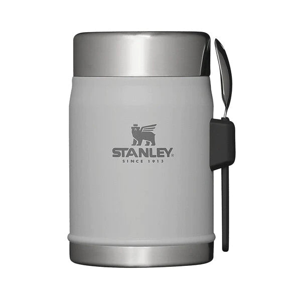 Load image into Gallery viewer, Termos de mancare STANLEY LEGENDARY FOOR JAR &amp; SPORK 0.4 L ASH 10-09382-083
