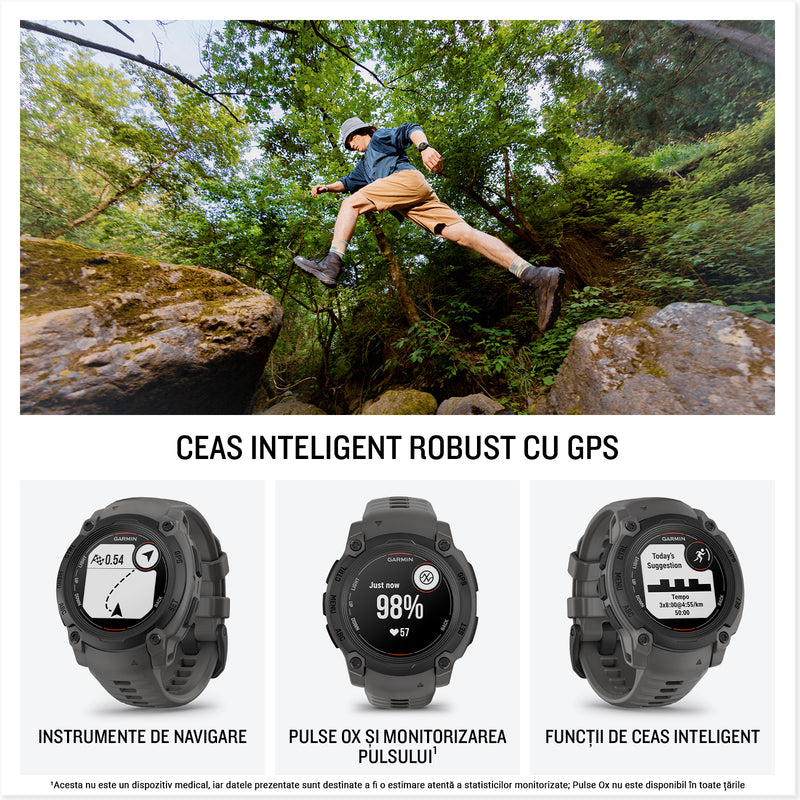 Încărcați imaginea în vizualizatorul Galerie, Instinct E - 40 mm negru - smartwatch robust cu GPS
