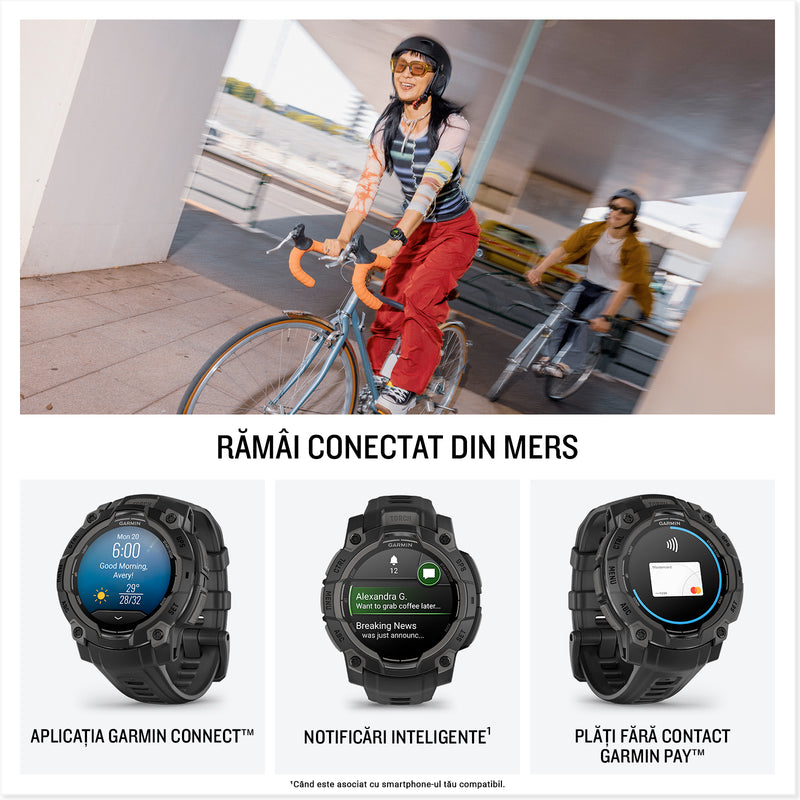 Încărcați imaginea în vizualizatorul Galerie, Instinct 3 - 45 mm AMOLED - negru
