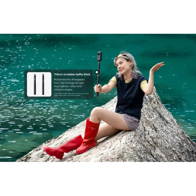 Load image into Gallery viewer, Camera video sport 8K 360 - X6 - Essentials Bundle Midnight Black
