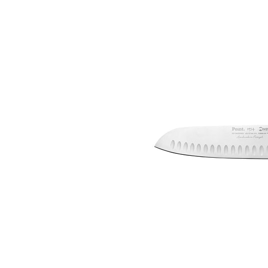 Cutitul Santoku, lama 18 cm cu alveole, maner din lemn, IVO POINT 1954 119322.18