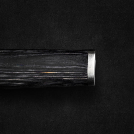 Cutitul Santoku, lama 18 cm cu alveole, maner din lemn, IVO POINT 1954 119322.18