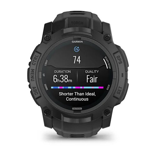 Încărcați imaginea în vizualizatorul Galerie, GARMIN INSTINCT 3 - 50 MM AMOLED TACTICAL - NEGRU - SMARTWATCH ROBUST CU GPS
