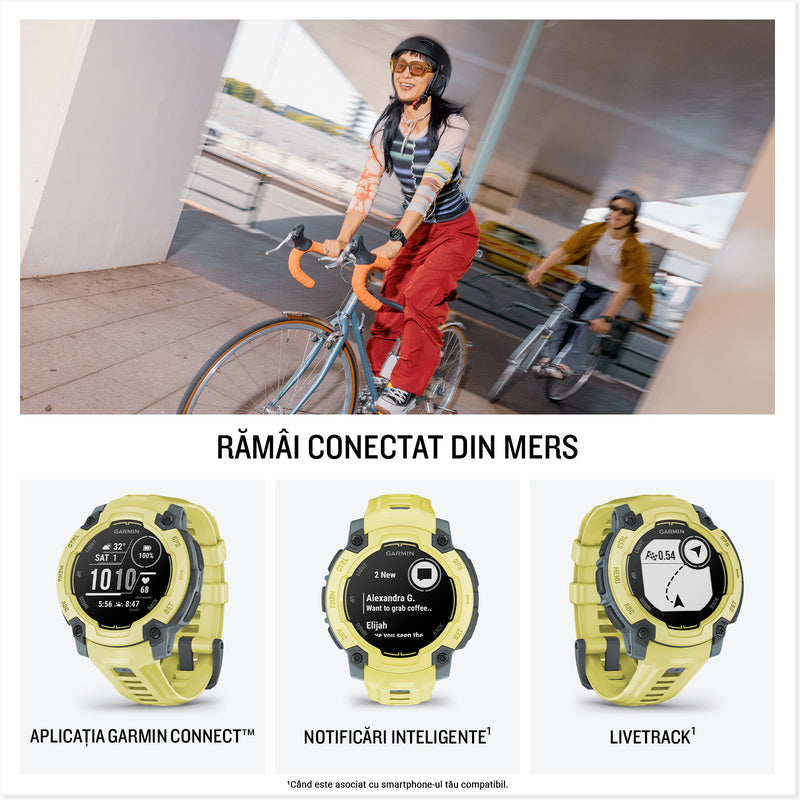 Încărcați imaginea în vizualizatorul Galerie, Instinct E - 45 mm galben Lime - smartwatch robust cu GPS
