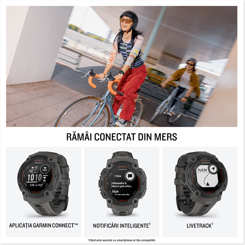Încărcați imaginea în vizualizatorul Galerie, Instinct E - 45 mm negru - smartwatch robust cu GPS

