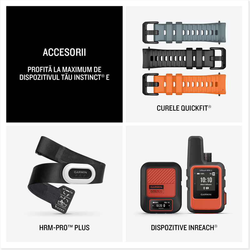 Încărcați imaginea în vizualizatorul Galerie, Instinct E - 40 mm negru - smartwatch robust cu GPS
