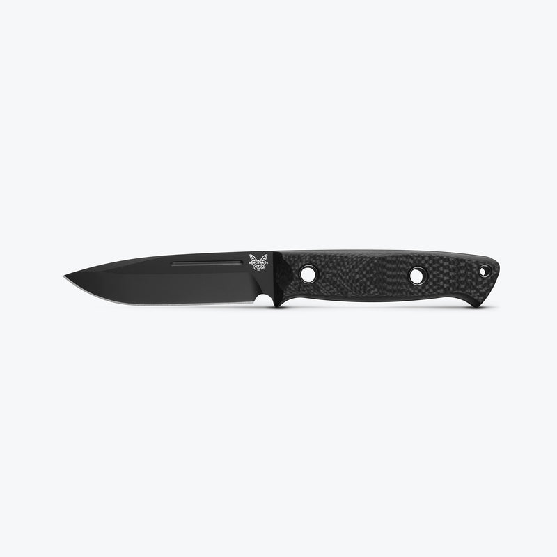 Load image into Gallery viewer, Cutit de bushcraft BENCHMADE Bushcrafter | Carbon Fiber | Drop-point 163BK
