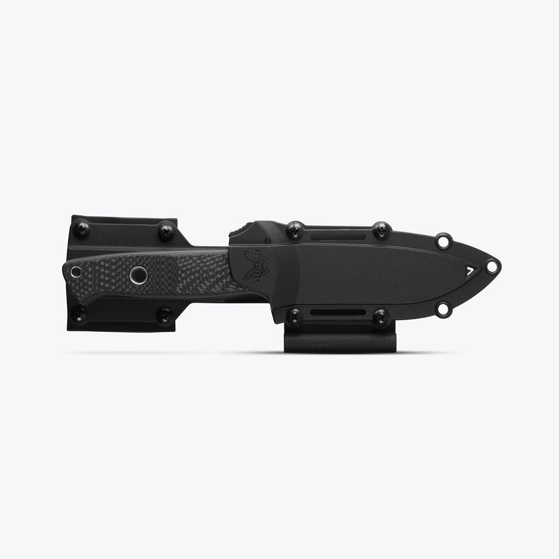 Load image into Gallery viewer, Cutit de bushcraft BENCHMADE Bushcrafter | Carbon Fiber | Drop-point 163BK

