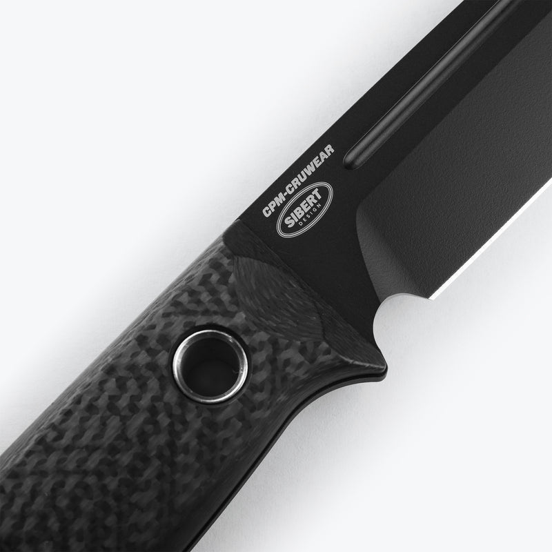 Load image into Gallery viewer, Cutit de bushcraft BENCHMADE Bushcrafter | Carbon Fiber | Drop-point 163BK
