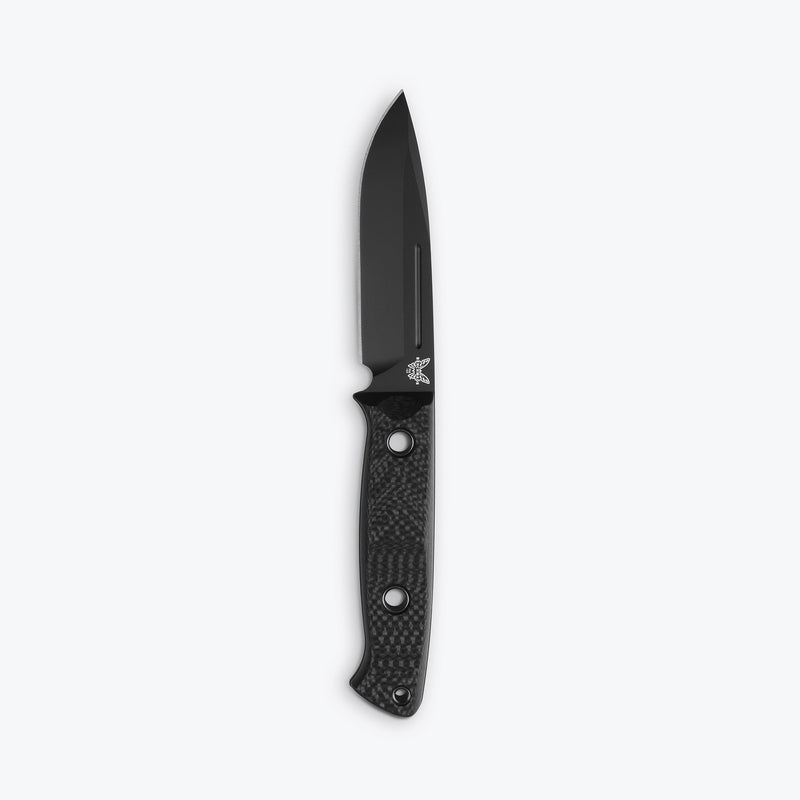 Load image into Gallery viewer, Cutit de bushcraft BENCHMADE Bushcrafter | Carbon Fiber | Drop-point 163BK
