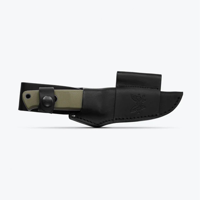Load image into Gallery viewer, Cutit de bushcraft BENCHMADE Mini Bushcrafter | OD Green G10 | Drop-point 165-1
