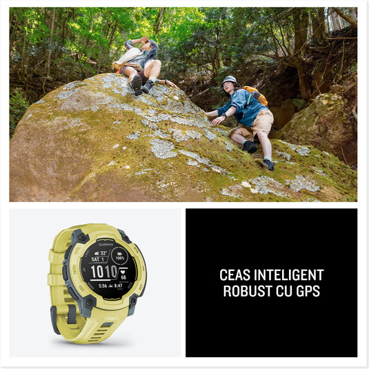 Instinct E - 45 mm galben Lime - smartwatch robust cu GPS