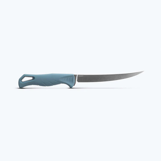 Cutit pentru filetat peste BENCHMADE Fishcrafter™ | Depth Blue Santoprene® | 5" Trailing point 18030