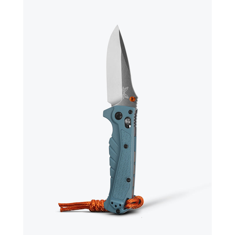 Încărcați imaginea în vizualizatorul Galerie, Briceag de buzunar BENCHMADE Adira™ | Depth Blue Grivory® | Drop-point 18065
