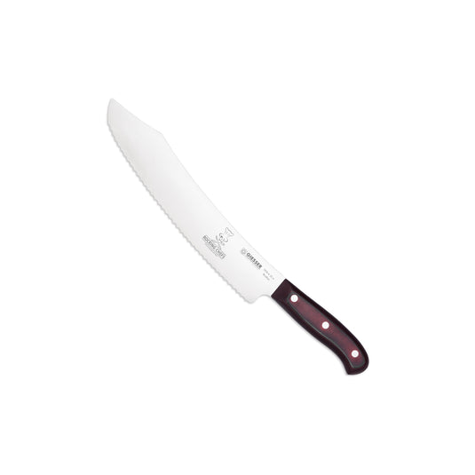 Cutit de paine, lama serata 25 cm, maner micarta, GIESSER PREMIUMCUT WAVE No. 1 ROCKING CHEFS ( 1930.s.w.25.rc )