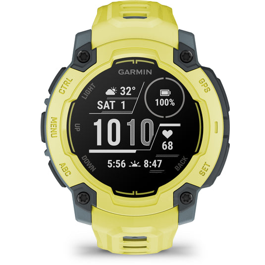 Instinct E - 45 mm galben Lime - smartwatch robust cu GPS