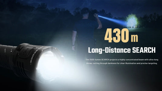 Lanterna Tactica Nitecore P27ix, 5000 Lumeni, 430 Metri
