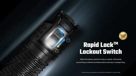 Lanterna Tactica Nitecore P27ix, 5000 Lumeni, 430 Metri