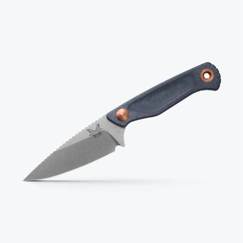 Încărcați imaginea în vizualizatorul Galerie, Cutit BENCHMADE Dacian™ | Blue Denim Micarta | Spear Point 203
