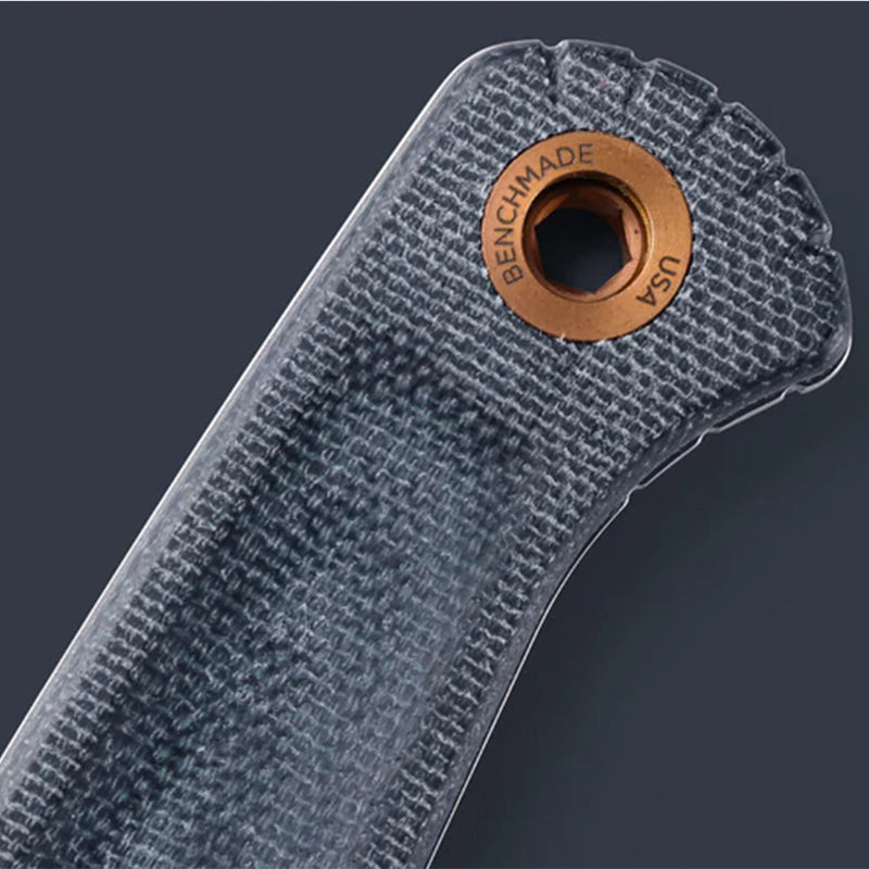 Încărcați imaginea în vizualizatorul Galerie, Cutit BENCHMADE Dacian™ | Blue Denim Micarta | Spear Point 203
