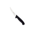 Cutit pentru dezosat, lama curbata cu alveole, semi-flexibila, lungime 13 / 15 cm, GIESSER MESSER STANDARDLINE 2505