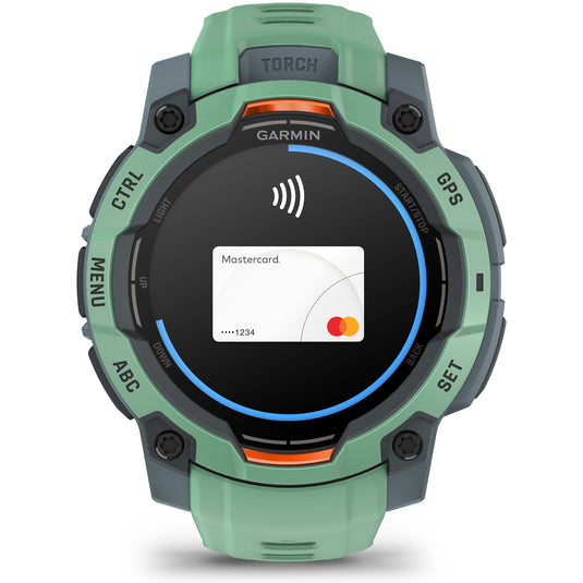 GARMIN INSTINCT 3 - 45 MM AMOLED VERDE NEO TROPIC - SMARTWATCH ROBUST CU GPS