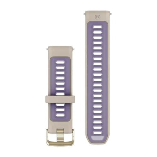 Încărcați imaginea în vizualizatorul Galerie, Curea silicon - Quick Release 22 - French Grey I Indigo transparent cu Componente Soft Gold
