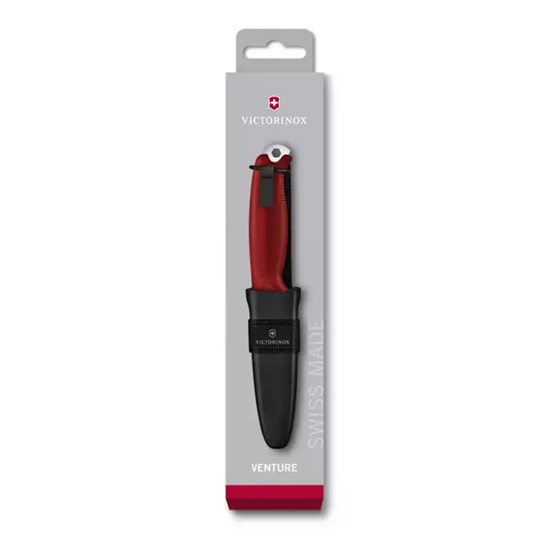 Încărcați imaginea în vizualizatorul Galerie, Cutit de outdoor, maner Thermoplastic, VICTORINOX VENTURE ( 8.0902 )
