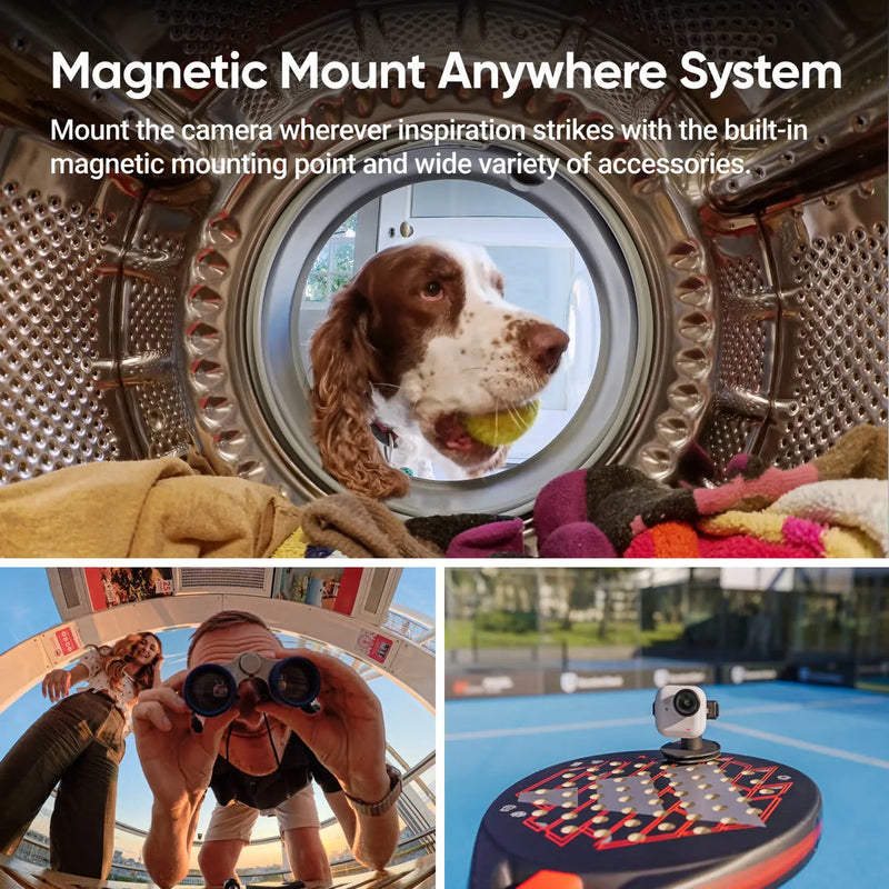 Încărcați imaginea în vizualizatorul Galerie, Camera video mini - GO Ultra - Standard Bundle - Midnight Black
