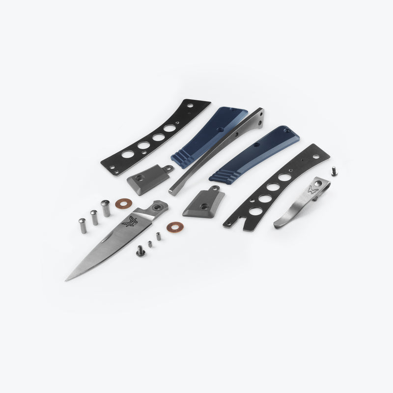 Load image into Gallery viewer, Briceag de buzunar BENCHMADE SUCCESSOR™ CRATER BLUE ALUMINUM | DROP-POINT 315
