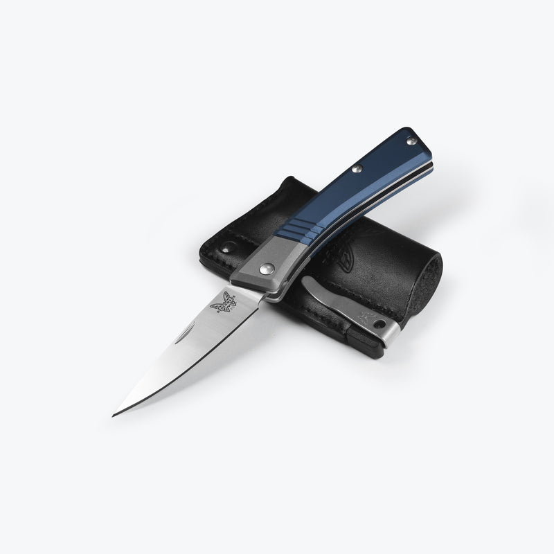 Load image into Gallery viewer, Briceag de buzunar BENCHMADE SUCCESSOR™ CRATER BLUE ALUMINUM | DROP-POINT 315
