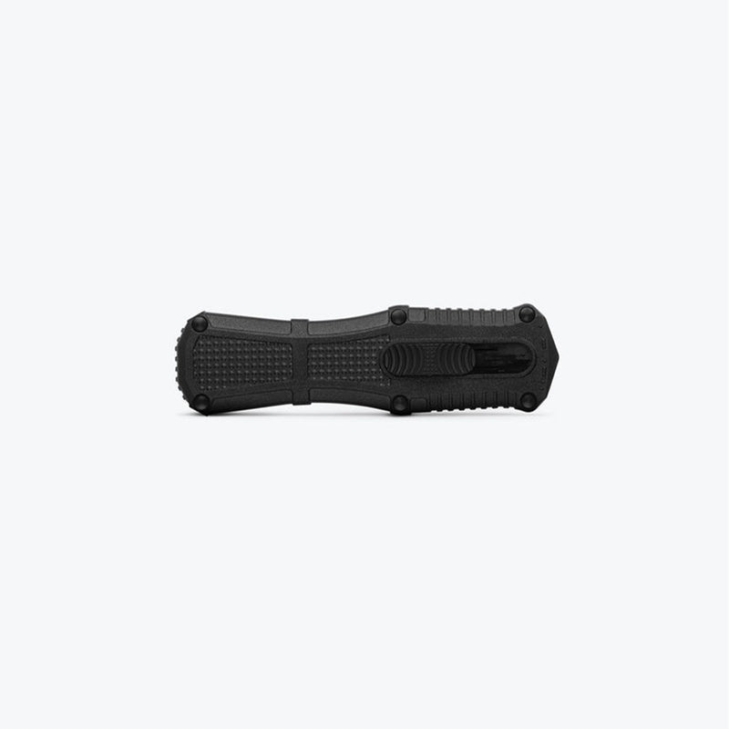 Încărcați imaginea în vizualizatorul Galerie, Briceag automat BENCHMADE Mini Claymore OTF | Black Grivory® | Dagger 3375GY
