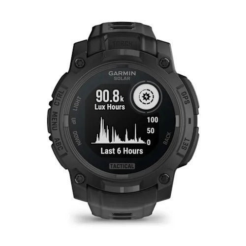 Încărcați imaginea în vizualizatorul Galerie, GARMIN INSTINCT 3 - 45 MM SOLAR TACTICAL - NEGRU - SMARTWATCH ROBUST CU GPS
