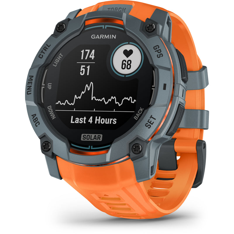 Încărcați imaginea în vizualizatorul Galerie, GARMIN INSTINCT 3 - 50 MM SOLAR ALBASTRU TWILIGHT - SMARTWATCH ROBUST CU GPS

