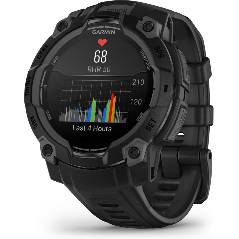 Încărcați imaginea în vizualizatorul Galerie, GARMIN INSTINCT 3 - 45 MM AMOLED NEGRU - SMARTWATCH ROBUST CU GPS
