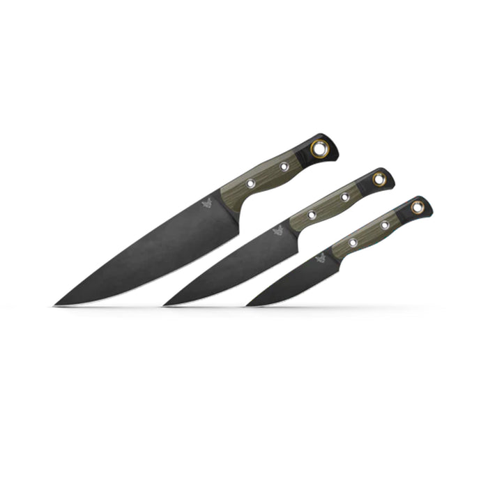 Set 3 cutite BECHMADE OD Green G10 4000BK-01
