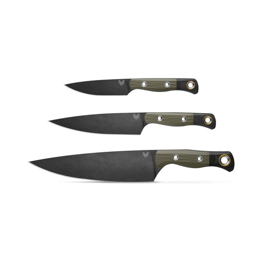 Set 3 cutite BECHMADE OD Green G10 4000BK-01