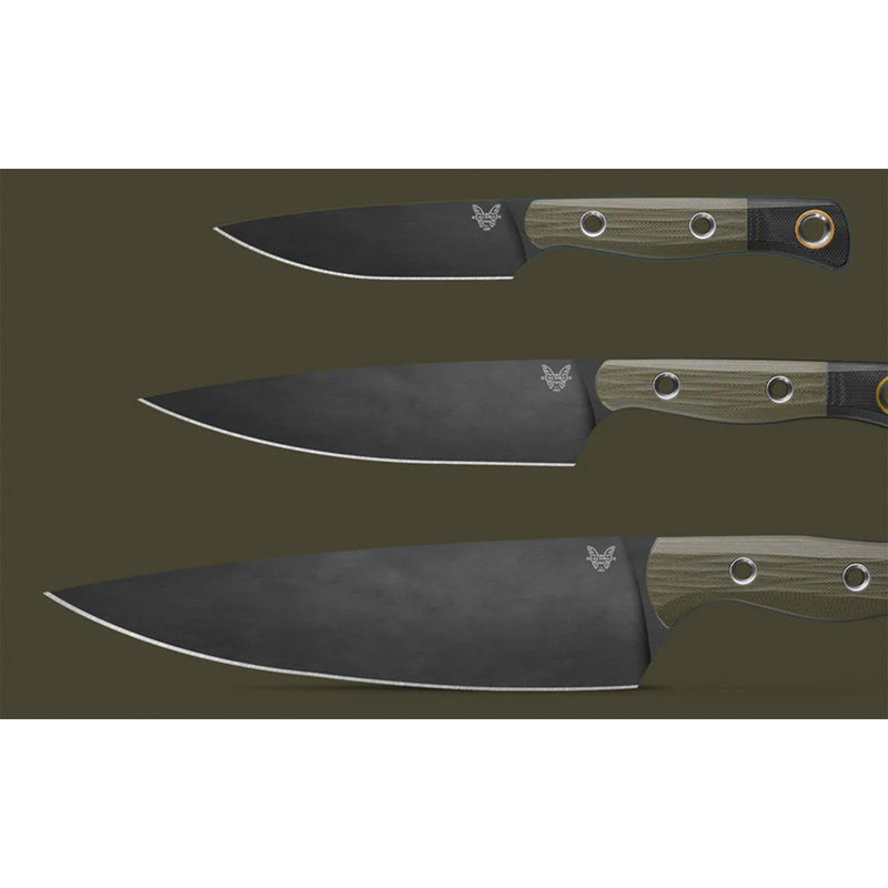 Încărcați imaginea în vizualizatorul Galerie, Set 3 cutite BECHMADE OD Green G10 4000BK-01
